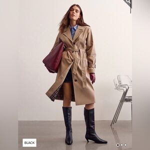 BNIB - Simons x Maguire - Sarria Tall Boots - Size 36 - Black Leather